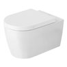 Duravit Wand-WC, Tiefspüler Me by Starck 37x57cm, 4,5 l, riml, w s-matt HygGlaze