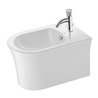 Duravit Wand-Bidet White Tulip 37x54cm, m HL, ÜL, Hahnlochbank, weiß