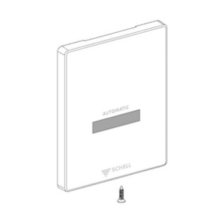 Schell WC-Frontplatte EDITION E Edelstahl