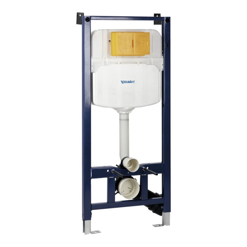 Duravit WC-Element Basic DuraSystem 115cm, Trockenbau, mechanisch, vorne