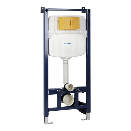 Duravit WC-Element Basic DuraSystem 115cm, Trockenbau, mechanisch, vorne