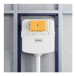 Duravit WC-Element Basic DuraSystem 115cm, Trockenbau, mechanisch, vorne