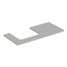 Geberit Waschtisch-Platte One 105x3x47cm, greige/lackiert m, AS li