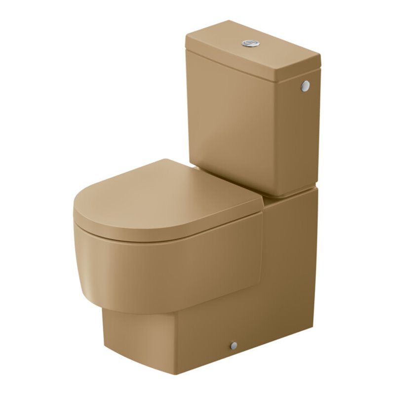 Duravit Stand-WC Balcoon 37x65cm, 4,5 l, riml, Abg wa, Clay te ma