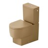Duravit Stand-WC Balcoon 37x65cm, 4,5 l, riml, Abg wa, Clay te ma