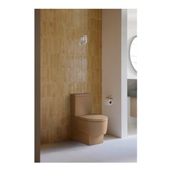 Duravit Stand-WC Balcoon 37x65cm, 4,5 l, riml, Abg wa, Clay te ma