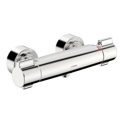Hansa Dusch-Thermostat HANSACLINICA AP, für Wandaufbau, chrom