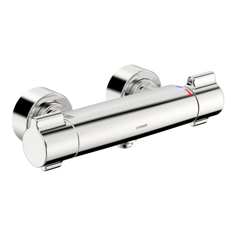 Hansa Dusch-Thermostat HANSACLINICA AP, für Wandaufbau, chrom