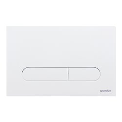 Duravit Betätigungsplatte DuraSystem aufgeset., mech., für WC Bet 100, weiß