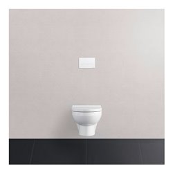 Duravit Betätigungsplatte DuraSystem aufgeset., mech., für WC Bet 100, weiß