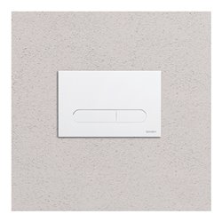 Duravit Betätigungsplatte DuraSystem aufgeset., mech., für WC Bet 100, weiß