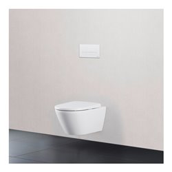 Duravit Betätigungsplatte DuraSystem aufgeset., mech., für WC Bet 100, weiß