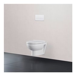 Duravit Betätigungsplatte DuraSystem aufgeset., mech., für WC Bet 100, weiß