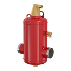 Flamco Luftabscheider Flamcovent Smart 125 S, DN 125, 59 l, 139,7mm, SW-An