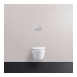 Duravit Betätigungsplatte DuraSystem aufgeset., mech., f WC Bet 100, ch hgl