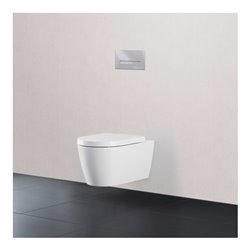 Duravit Betätigungsplatte DuraSystem aufgeset., mech., f WC Bet 100, ch hgl