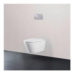 Duravit Betätigungsplatte DuraSystem aufgeset., mech., f WC Bet 100, ch hgl