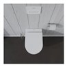 Duravit Wand-WC, Tiefspüler Set HygFlush Me by Starck m WC-Sitz, weiß Seidenmatt Hygieneglaze