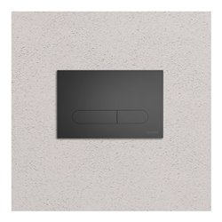 Duravit Betätigungsplatte DuraSystem aufgesetzt, für WC Beta, schwarz matt