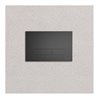 Duravit Betätigungsplatte DuraSystem aufgesetzt, für WC Beta, schwarz matt
