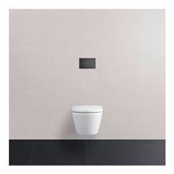 Duravit Betätigungsplatte DuraSystem aufgesetzt, für WC Beta, schwarz matt