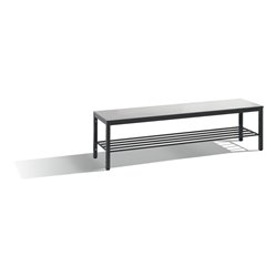 C+P Sitzbank, Basic Plus, H401xB1500xT353mm, Gestell Schwarzgrau