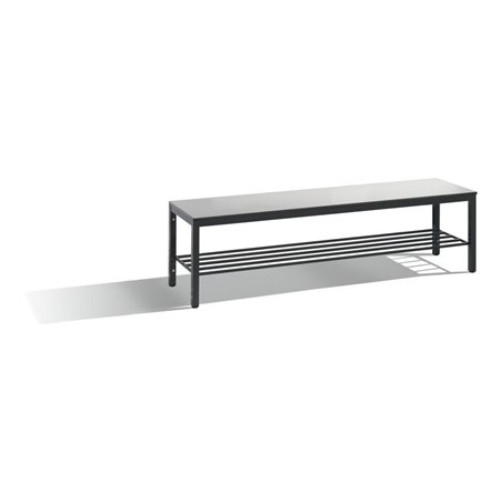 C+P Sitzbank, Basic Plus, H401xB1500xT353mm, Gestell Schwarzgrau