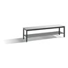 C+P Sitzbank, Basic Plus, H401xB1500xT353mm, Gestell Schwarzgrau
