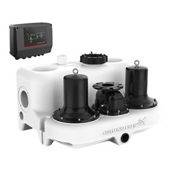 Grundfos Hebeanlage Multilift MD 24.3.2, 2,7 kW, 3x 400 V