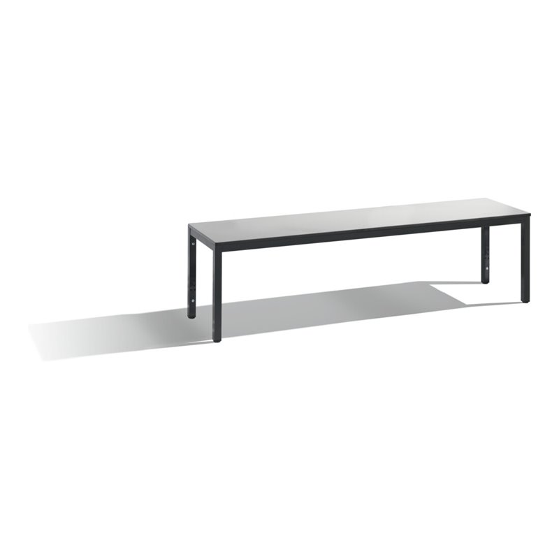 C+P Sitzbank, Basic Plus, H401xB1500xT353mm, Gestell Schwarzgrau