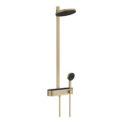 hansgrohe Brause-Set Pulsify S mit Thermostat, brushed bronze
