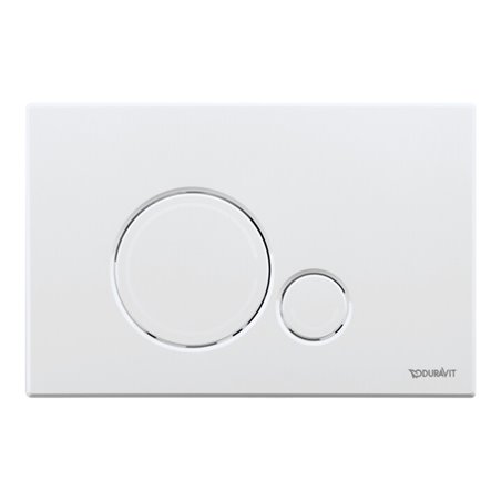 Duravit Betätigungsplatte DuraSystem aufgesetzt, für WC Beta, weiß