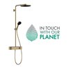 hansgrohe Brause-Set Pulsify S mit Thermostat, brushed bronze