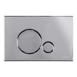 Duravit Betätigungsplatte DuraSystem aufgesetzt, für WC Beta, chrom hochglanz