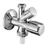 Schell Kombi-Eckventil COMFORT G 1/2 AG, m RV, lg Sch, SV, verchromt