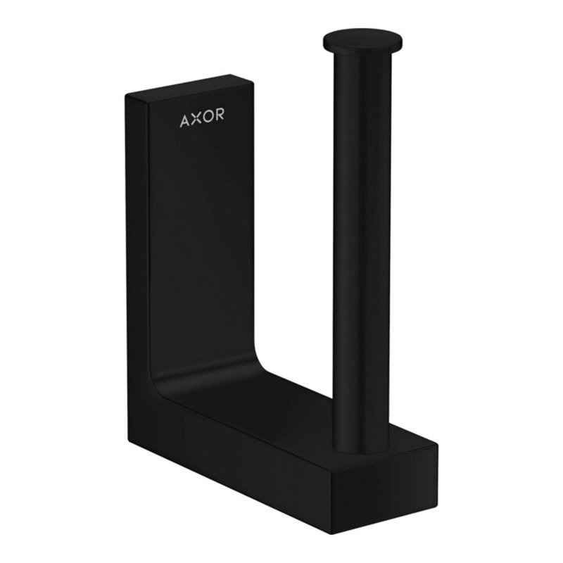 hansgrohe Reservepapierhalter Axor Uni Rectangular Wandmontage, mattschwarz