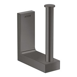 hansgrohe Reservepapierhalter Axor Uni Rectangular Wandmontage, brushed black chrome
