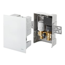 Oventrop Temperaturregler Unibox TQ-RTL R-Tronic ESG we, für Raum- und Rücklauf