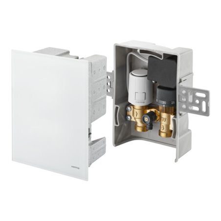 Oventrop Temperaturregler Unibox TQ-RTL R-Tronic ESG we, für Raum- und Rücklauf