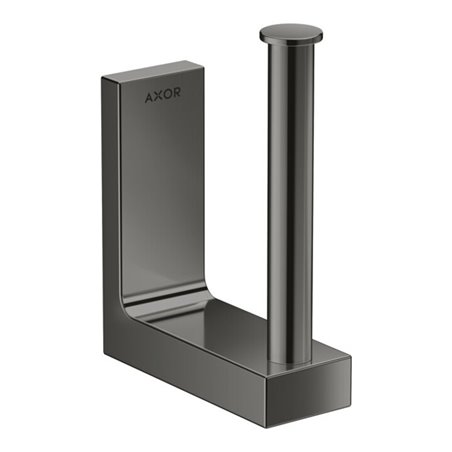 hansgrohe Reservepapierhalter Axor Uni Rectangular Wandmontage, polished black chrome