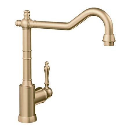 V&B Spültisch-Einhebelmischer Avia 2.0 11,2 l/m., flex. Schlauch, Gold