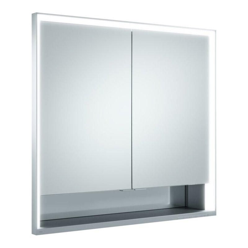 Keuco Spanplattenschraube kurze Türen Royal Lumos 80x73x16cm, m Abl, WE, 2tr., m Hz