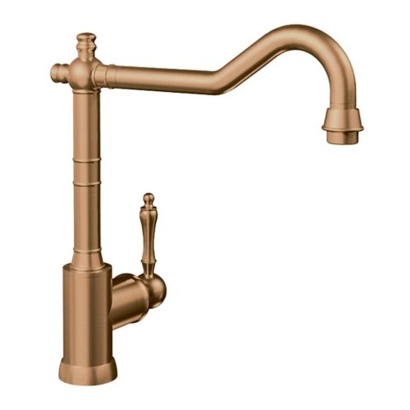 V&B Spültisch-Einhebelmischer Avia 2.0 11,2 l/m., flex. Schlauch, Bronze