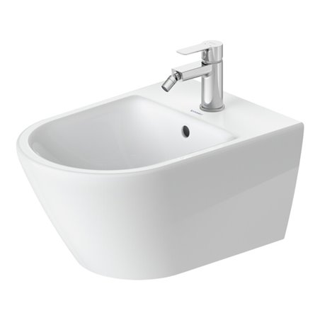 Duravit Wand-Bidet D-Code 36x54cm, mit Hahnloch, Überlauf, weiß
