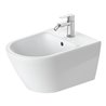 Duravit Wand-Bidet D-Code 36x54cm, mit Hahnloch, Überlauf, weiß