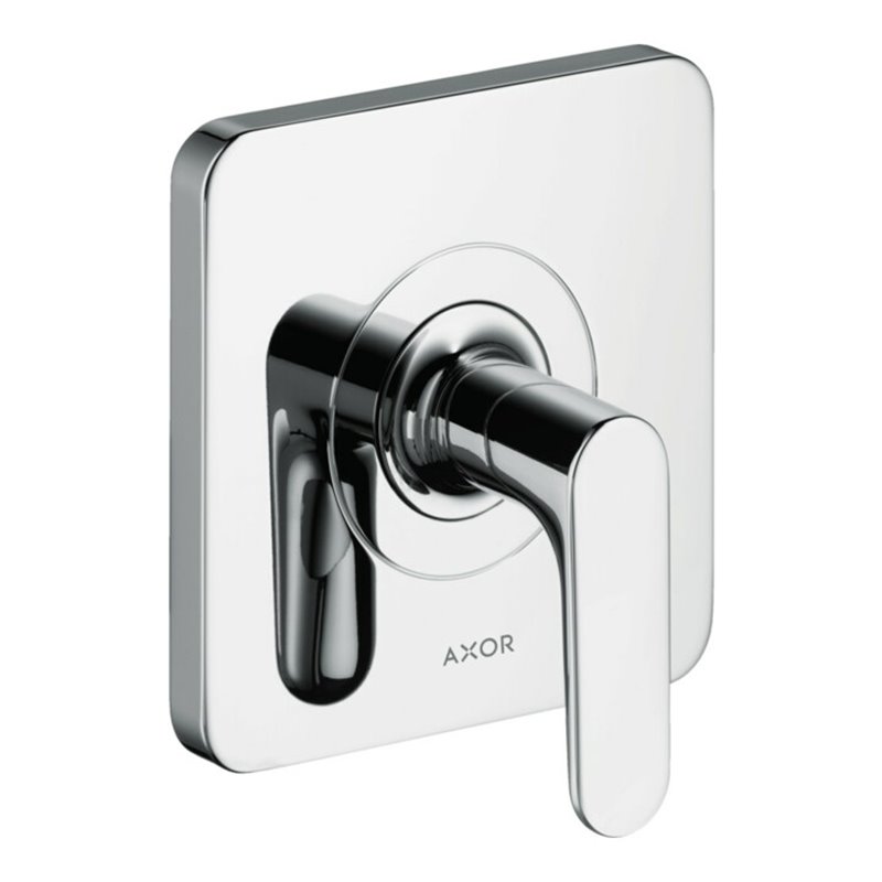 hansgrohe Fertigset Axor Citterio M UP-Absperrventil, mit Hebelgriff, chrom
