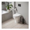 Duravit Stand-WC, Tiefspüler D-Code 37x48cm, 4,5 l, Abg. waag., riml., weiß