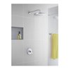 Duravit Fertigset UP-Brause-Einhebelmischer D-Code Keramikmischsystem, rund, 24,5 l, chrom