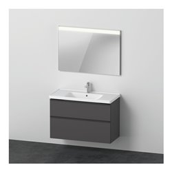 Duravit Möbel-Set D-Neo 1005mm, Graphit Matt