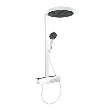 hansgrohe Brause-Set Rainfinity m Thermostat, Brausekopf 360mm, mattweiß